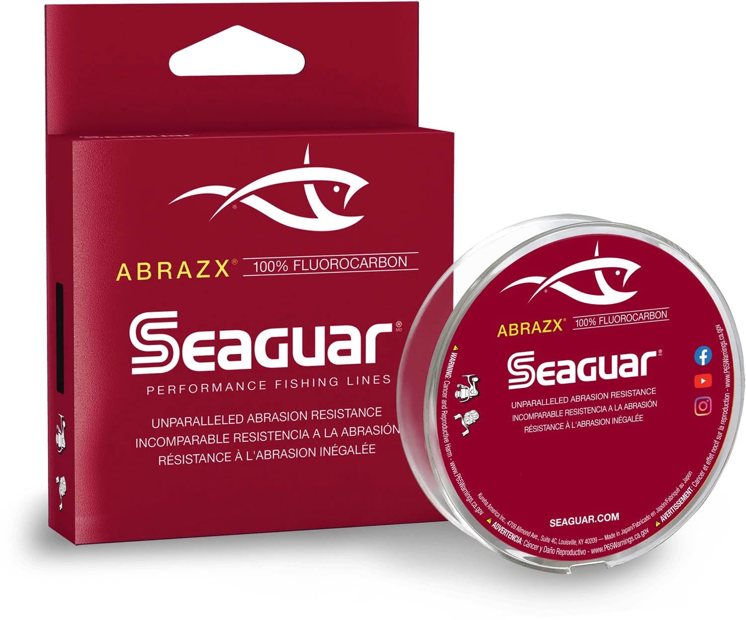 Seaguar AbrazX Fluorocarbon 200yd 10#