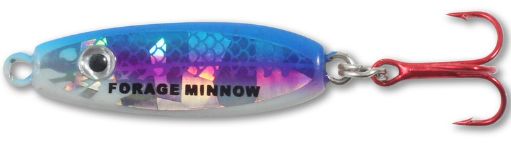 Northland Forage Minnow Spoon 1/16 Glow Rainbow