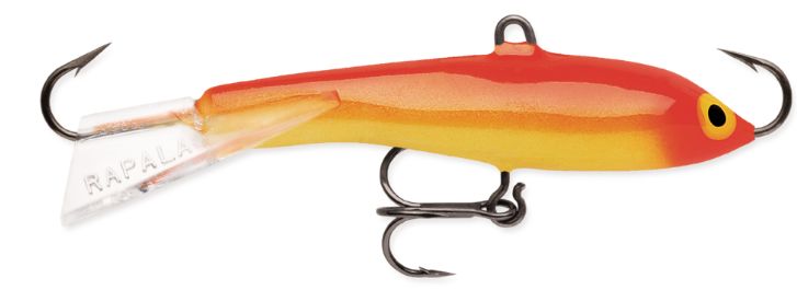 Jigging Rap 3 Gold Florescent Red