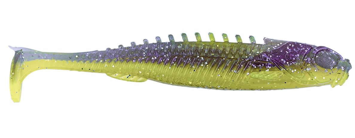 Northland Eye Candy Paddle Shad 3.5” Purple Gill