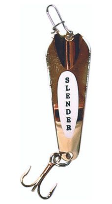 Custom Jigs &amp; Spins Slender Spoon 1/16 Silver/Glow