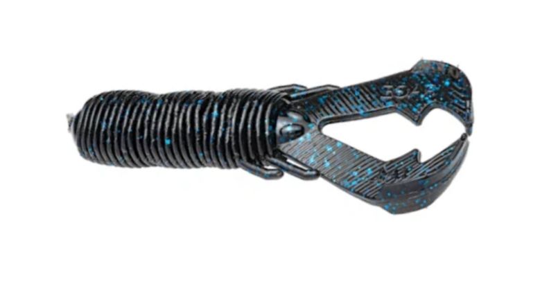 Strike King Rage Punch Bug 3.5” Black Blue Flake