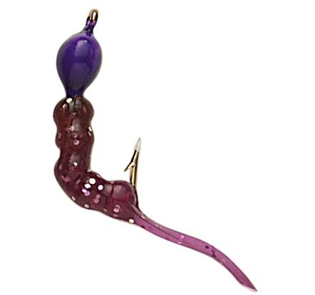 Custom Jigs &amp; Spins  Shrimpo Size 10 Purple