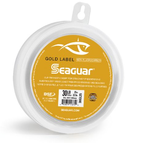Seaguar Gold Label Fluorocarbon Leader 25yd 20#
