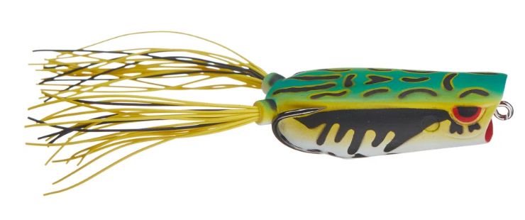 Spro Bronzeye Poppin’ Frog 60 Leopard Frog