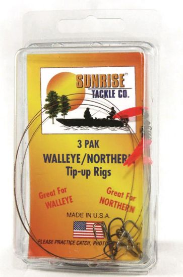 Sunrise Wire Tip Up Rig Bronze Hook #2