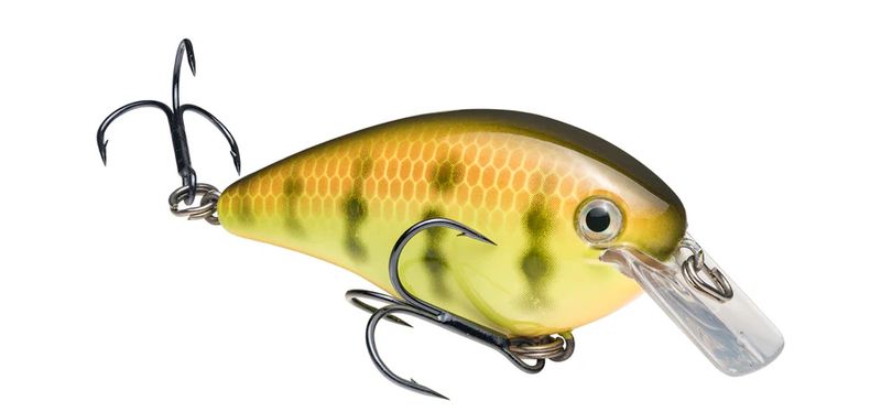 Strike King KVD Square Bill 1.5D Chartreuse Perch