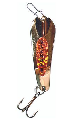 Custom Jigs &amp; Spins Slender Spoon 1/16 Gold/Orange