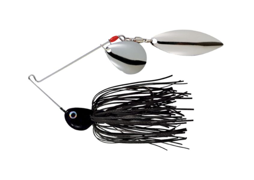 Strike King Pot Belly Spinnerbait 3/8oz Black