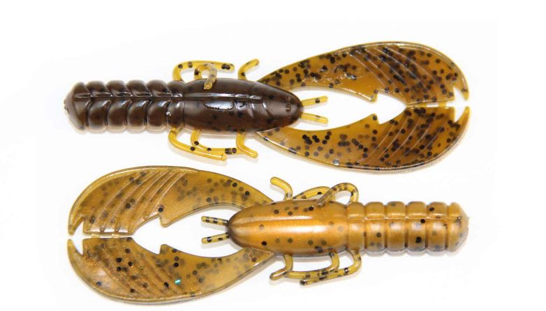 X Zone Muscle Back Finesse Craw 3.25” Bama Craw