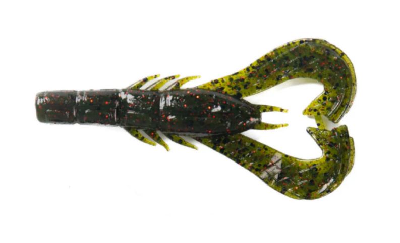 Googan Squad Krackin’ Craw 4” Watermelon Red Flake