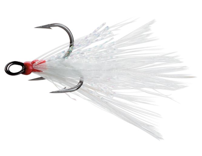 VMC Dressed X-Rap Treble Black Nickel White #4