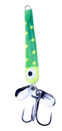 Widow Maker Slab Seeker 1/16 Green Yellow Dot