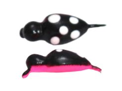 Window Maker Lucky Lady #12 Glow Pink/Black