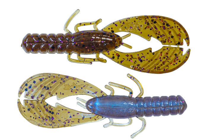 X Zone Muscle Back Finesse Craw 3.25” 309