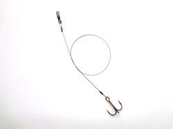 Z-Leaders Wire Bleeding Treble Rig 20# #8