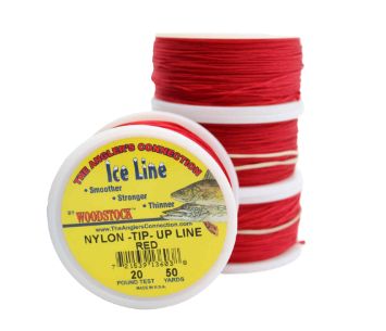 Woodstock Tip Up Line 50yd Red 25#