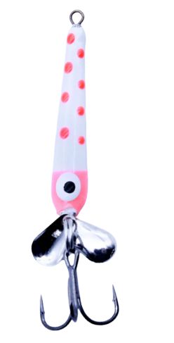 Widow Maker Slab Seeker 1/16 White Pink Dot