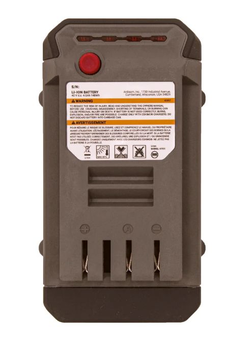 Eskimo Replacement Auger Battery Lithium E40