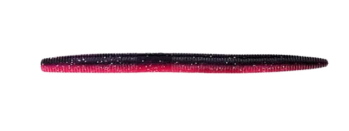 Gary Yamamoto Senko 5” Black Red w/Silver
