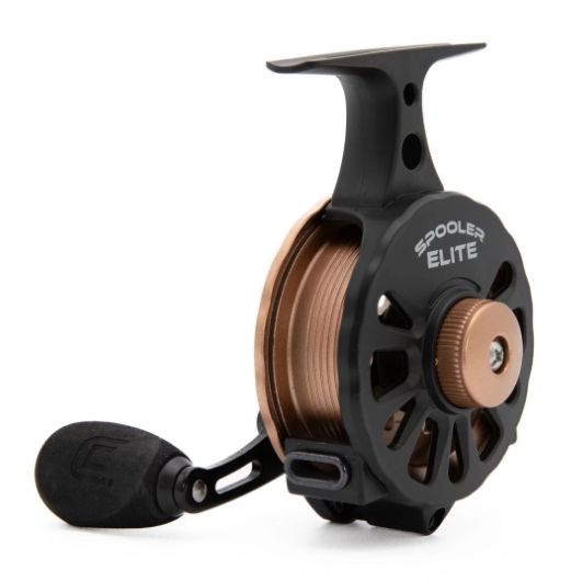 Clam Elite Spooler Reel Bronze