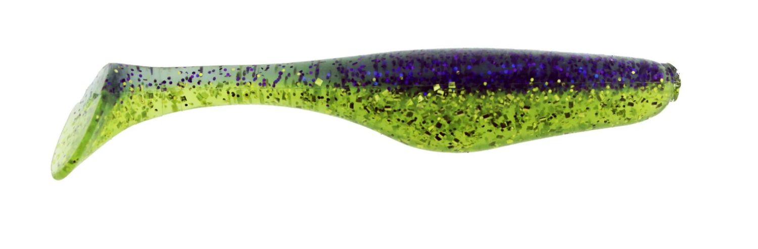 Walleye Assassin Turbo Shad 4” Electric Shiner