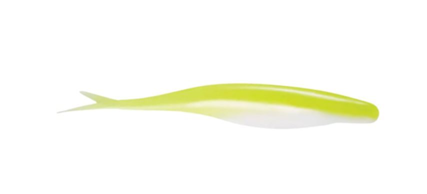 Kalin Jerk Minnow 5”  White Chartreuse