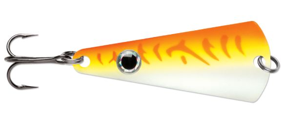 VMC Tingler Spoon 1/8 Glow Orange Fire UV