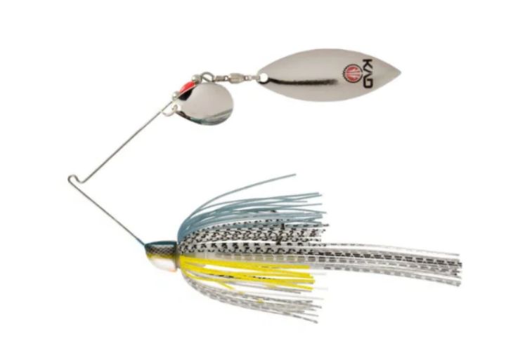 Strike King KVD Colorado Willow Spinnerbait 3/8oz Chrm Sexy