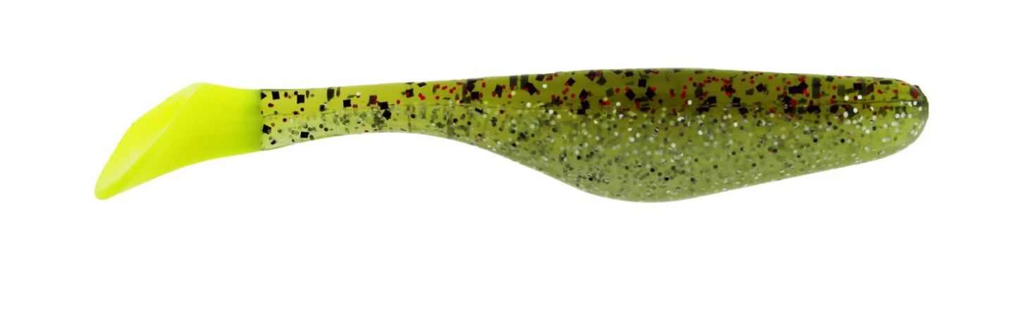 Walleye Assassin Turbo Shad 4” Chicken On A Chain