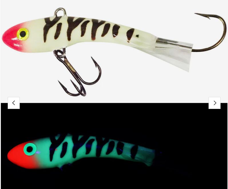 Shiver Minnow #0 Glow Bloody Nose