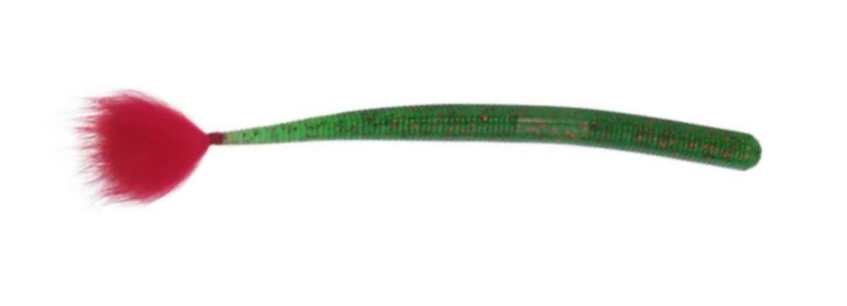 Rabid Baits Shaker Worm 6” Watermelon***