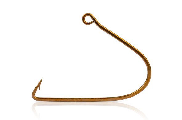 Mustad Pike Hook 3pk Bronze #2