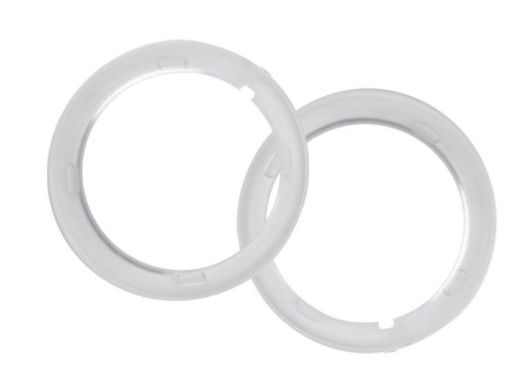 Slide Diver Large Ring Set Clear