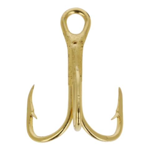 Eagle Claw 2X Treble 5pk Bronze #14