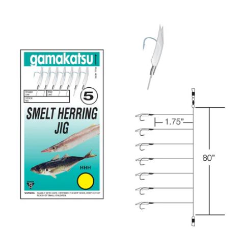 Gama Sabiki/Smelt Rig #10