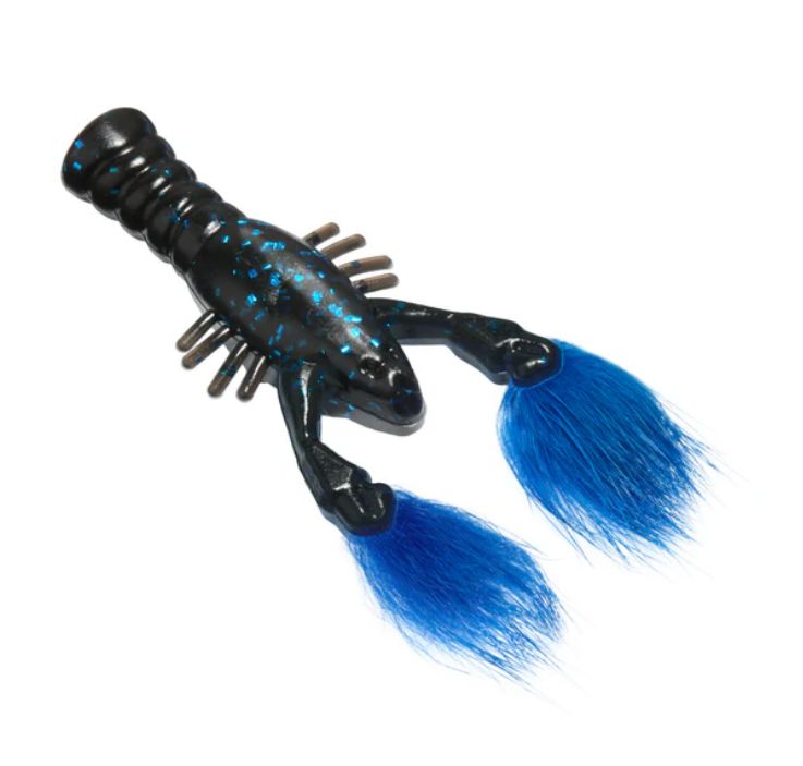 Rabid Baits Rabid Craw 3” Black and Blue