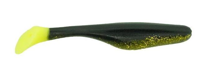 Walleye Assassin Turbo Shad 4” Texas Roach
