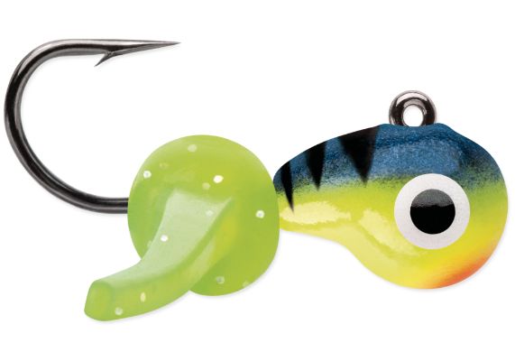 VMC Mustche Jig 1/16 Glow Hot Perch