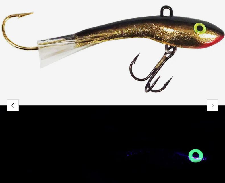 Shiver Minnow #0 Metallic Golden Shiner