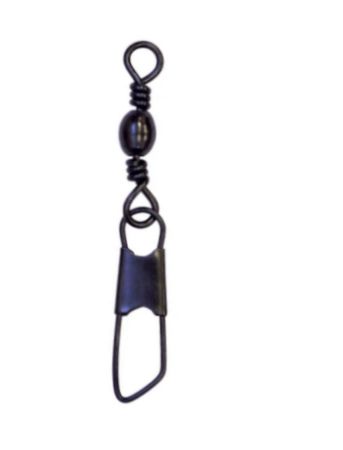 Eagle Claw Barrel Swivel w/Snap Black #5