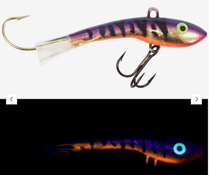Shiver Minnow #00 Metallic IK Dominator