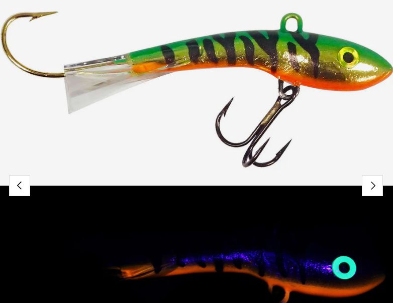 Shiver Minnow #1 Metallic Golden Perch