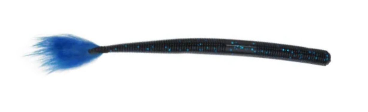 Rabid Baits Shaker Worm 6” Black and Blue