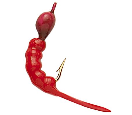 Custom Jigs &amp; Spins  Shrimpo Size 10 Blood Red