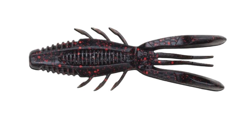 Rapala Crush City Bronco Bug 4” Black Red Flake