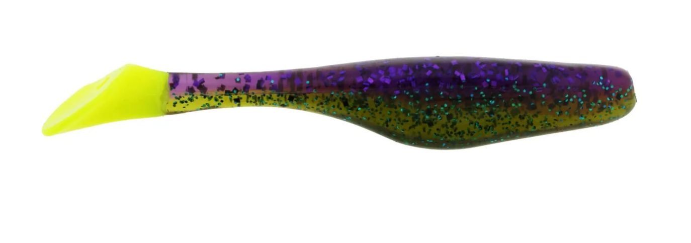 Walleye Assassin Turbo Shad 4” Magic Grass