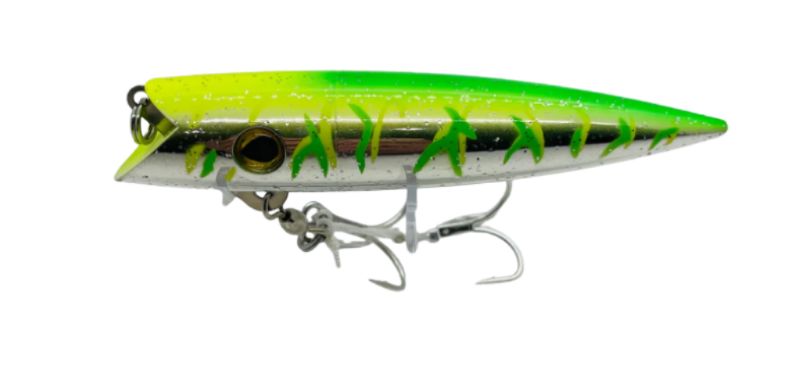 Gator Tackle Full Boat Plug Chrome Lucky Charms