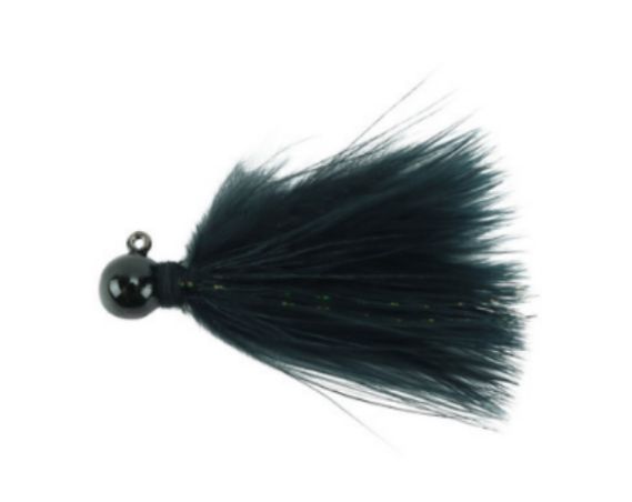 Hawken SY's Marabou Jig 1/32 Black Nickel/Black
