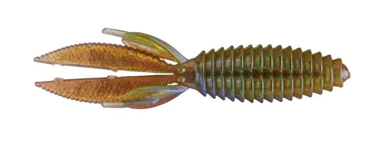 Reaction Innovations Sweet Beaver 4.20 Magic Craw Red Swirl